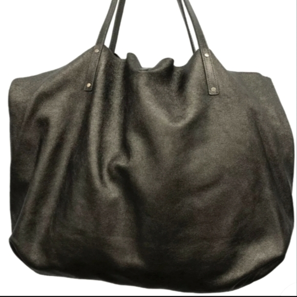 Tiffany & Co Boho Reversible Black Suede Handbag - Picture 6 of 14